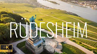 Rüdesheim am Rhein: Germany's Wine Paradise | 🇩🇪 Walking Tour 2023 | 4K 60fps HDR |