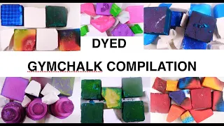 Vibrant Dyed Gym Chalk Crush Compilation
