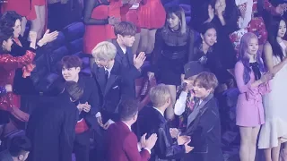 181106 방탄소년단 (BTS) 댄스상  남자부문 수상 [4K] 직캠 Fancam (지니뮤직어워즈 MGA) by Mera