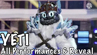 Yeti - All Performances And Reveal | Masked Singer Season 5