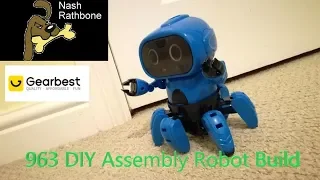 963 DIY Assembly Robot Build Guide 🤖