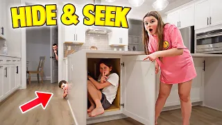 HIDE AND SEEK IN OUR NEW HOUSE!! (AT NIGHT) | JKREW