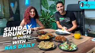 Nas Daily On Sunday Brunch In Dubai With Kamiya Jani | Ep 1 |  Curly Tales UAE