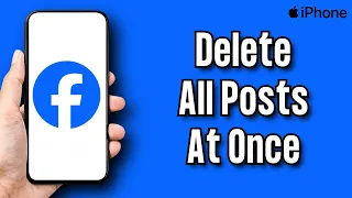 How to Delete All Facebook Posts At Once 2024 (Just One Click Away)