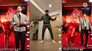 julian san jose and rayver cruz tiktok challenge..wow sa galing...😱😱