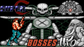 Super C [Nes] - All Bosses [No Deaths]