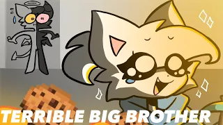 TERRIBLE BIG BROTHER | Minecraft animation | Ft. Wolfy | Flipaclip