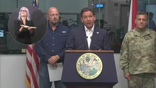Live | Florida Gov. Ron DeSantis talks impacts, preparation ahead of  Idalia