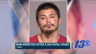 Man arrested after fatal DUI crash