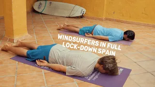 Windsurfers in full lock-down Spain | Sometimes We Can Gybe