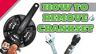 How to Remove Crankset - Using Crank Puller