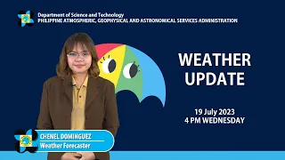 Public Weather Forecast issued at 4:00 PM | July 19, 2023