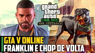 GTA V Online - Franklin e Chop de volta e a NOVA DLC agência