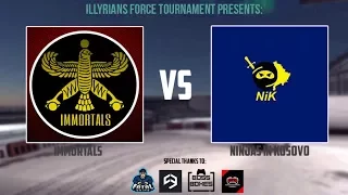 CRITICAL OPS | Illyrians Tournament - Round 1 EU | Immortals vs Ninjas in Kosovo