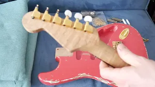 SRV Stevie Ray Vaughan build your own replica Strat part II