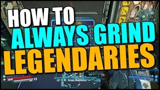 How To ALWAYS Get Legendaries From The Grinder!!! Borderlands The Pre-Sequel