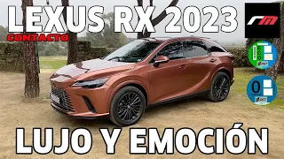 LEXUS RX 2023 | 450h+ - 500h | SUV PREMIUM HEV PHEV | CONTACTO | revistadelmotor.es