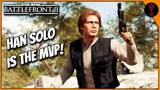 Han Solo is The Best Blaster Hero in Star Wars Battlefront 2!