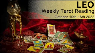 LEO WEEKLY TAROT READING "SOLUTION LEO" October 10th to 16th 2022 #tarotreading #weeklytarot