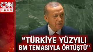 Cumhurbaşkanı Erdoğan BM Genel Kurulu'nda konuştu: "Karabağ Azerbaycan toprağıdır"