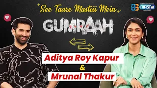 Aditya Roy Kapur & Mrunal Thakur On Gumraah Movie | See Taare Mastiii Mein | Mastiii