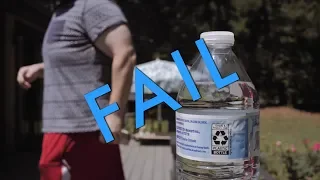 Bottlecap Challenge FAIL [And Reaction After]