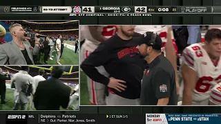 Pat McAfee reacts to SHANKED game-winning attempt by Ohio State