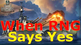 World of Warships- When RNG Says "Yes"