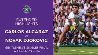 Carlos Alcaraz vs Novak Djokovic: Extended Highlights | Wimbledon 2023 Final