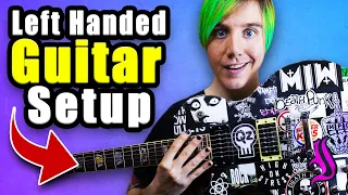 How To Setup A Left Handed Guitar [Step By Step]