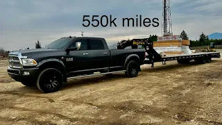 550k mile 6.7 Cummins needs engine work for the first time.