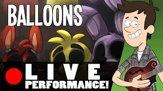 Balloons -  Live Performance by MandoPony | Five Nights at Freddy's