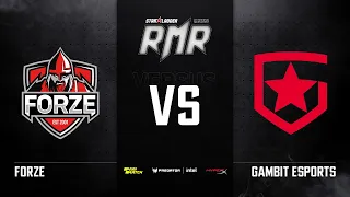 [RU] forZe vs Gambit | Карта 1: Ancient | StarLadder CIS RMR Main Event Group Stage