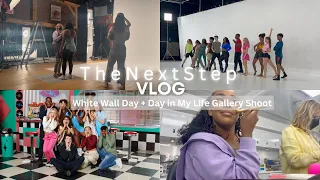 The Next Step Season 9 Vlog #2 | Whitewall Day + Day in my Life Gallery Shoot!