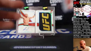 #240107 2023 PANINI IMMACULATE UFC CASE BREAK (5 BOXES)