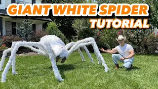 GIANT WHITE SPIDER - Tutorial