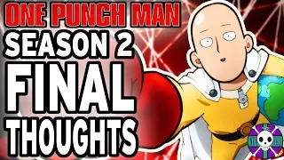 Final Thoughts on One Punch Man Season 2