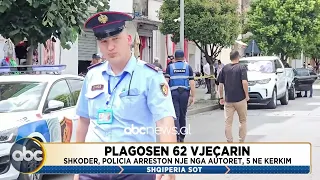 Plagosen 62 vjeçarin në Shkodër, policia arreston një nga autorët, 5 në kërkim | ABC News Albania