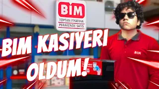 BİM KASİYERİ OLDUM! | [Supermarket Simulator Türkçe Komik Anlar]