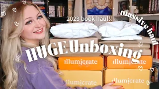 another HUGE book unboxing haul!!💫 amazon, special editions, bookish merch, fairyloot & more!