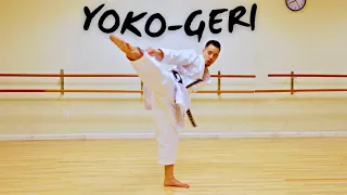 HOW TO YOKO GERI // KARATE SIDE KICK🥋⛩