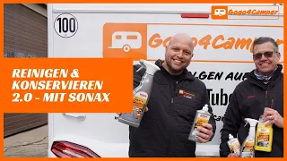 Wohnwagen & Wohnmobil reinigen, polieren & konservieren - Expertentipps | Sonax Caravan Serie [NEU]