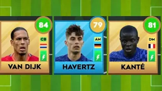 dls 2023 | Upgrade max Havertz & Kanté & Van Dijk - DLS TV