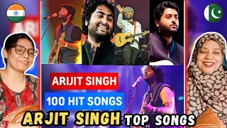 Top 100 Songs Of Arijit Singh (2011-2023) | Random 100 Hit Songs Of Arijit Singh Pakistani Reaction