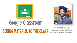 Google Classroom : How to Add Class Material to Google Classroom ?