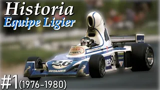 #1 El Nacimiento Del ICONO Frances! (1976-1980) | Historia Del Equipo Ligier