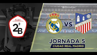 RM Castilla - Navalcarnero | 2ª División B 2020/21 | Jornada 5