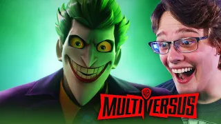 MULTIVERSUS The Joker Reveal Trailer REACTION!