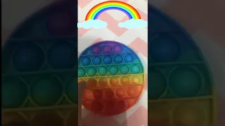 Game children pop it rainbow