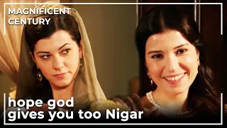 Nigar Takes Care Of Hatice's Baby | Magnificent Century